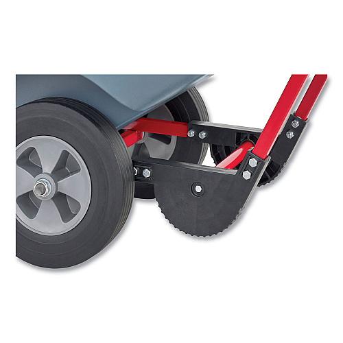 Rubbermaid Commercial BRUTE DURATILT Frame Tilt Truck, Standard Duty, 1 cu yd, 1,200 lb Capacity, Rotomolded Resin/Leakproof Polyethylene, Gray (2192462)