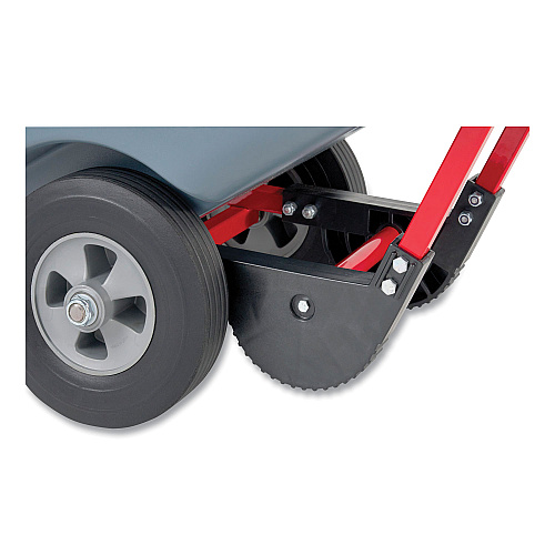 Rubbermaid Commercial BRUTE DURATILT Frame Tilt Truck, Standard Duty, 0.5 cu yd, 850 lb Capacity, Rotomolded Resin/Leakproof Polyethylene, Gray (2192466)