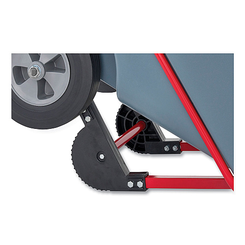 Rubbermaid Commercial BRUTE DURATILT Frame Tilt Truck, Standard Duty, 1 cu yd, 1,200 lb Capacity, Rotomolded Resin/Leakproof Polyethylene, Gray (2192462)