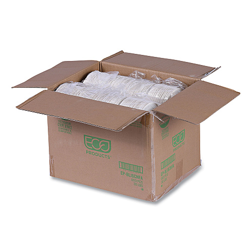 Eco-Products Vanguard Renewable and Compostable Sugarcane Bowls, 16 oz, White, 800/Carton (EPBL16CNFA)