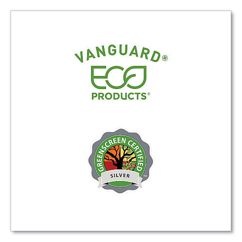 Eco-Products Vanguard Renewable and Compostable Sugarcane Bowls, 16 oz, White, 800/Carton (EPBL16CNFA)