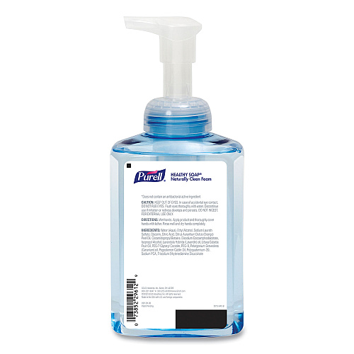 PURELL CLEAN RELEASE Technology HEALTHY SOAP Naturally Clean Foam, Citrus Scent, 515 mL, 4/Carton (501304CT)