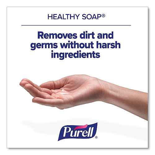 PURELL HEALTHY SOAP Antibacterial Lotion Soap with PCMX Refill, Citrus Scent, 1,000 mL, 8/Carton (417308CT)