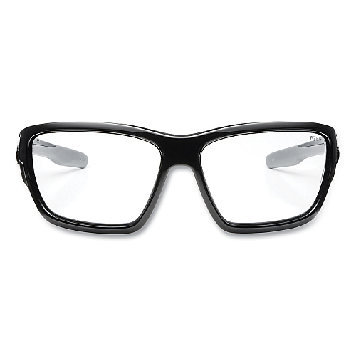 ergodyne Skullerz BALDR Safety Glasses, Black Nylon Impact Frame, Clear Polycarbonate Lens (57000)