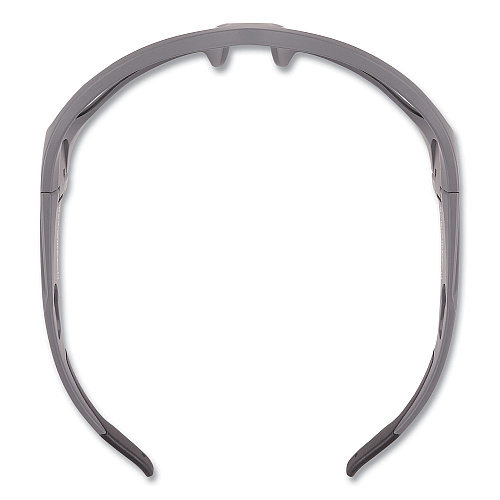 ergodyne Skullerz BALDR Safety Glasses, Matte Gray Nylon Impact Frame, Yellow Polycarbonate Lens (57150)