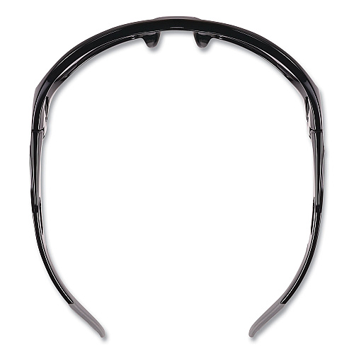 ergodyne Skullerz BALDR Safety Glasses, Black Nylon Impact Frame, Yellow Polycarbonate Lens (57050)