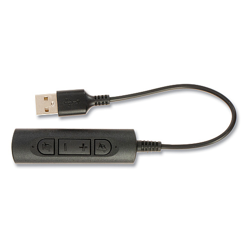 Spracht ZuM3500 Binaural Over The Head USB Headset, Black