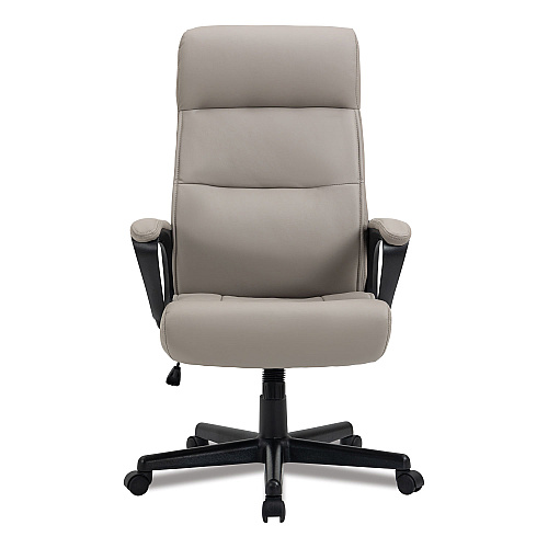 Alera Oxnam Series High-Back Task Chair, Supports Up to 275 lbs, 17.56" to 21.38" Seat Height, Tan Seat/Back, Black Base (ALEON41B59)