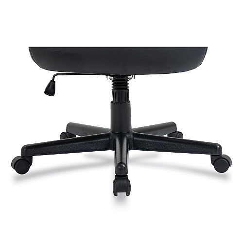 Alera Oxnam Series High-Back Task Chair, Supports Up to 275 lbs, 17.56" to 21.38" Seat Height, Black Seat/Back, Black Base (ALEON41B19)