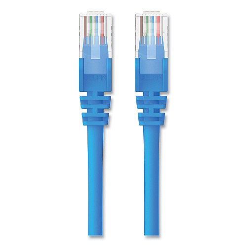 Belkin CAT5e Snagless Patch Cable, 3 ft, Blue (A3L79103BLUS)