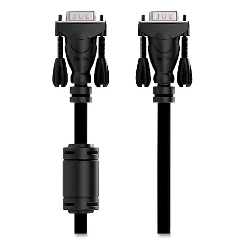 Belkin Pro Series High Integrity VGA Monitor Cable, 10 ft, Black (F3H98210)