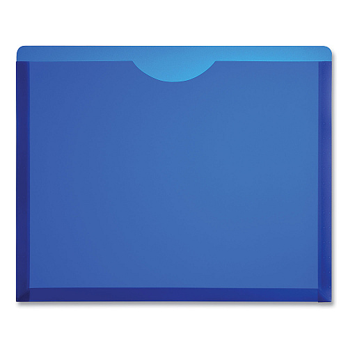 Universal Expanding Poly File Jackets, 1 Section, Straight Tab, Letter Size, Assorted, 10/Pack (UNV50750)