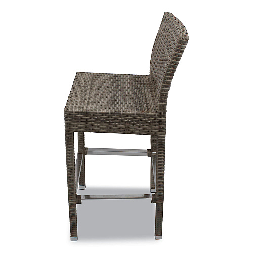 JMC Furniture Gama Series Barstools, Supports Up to 300 lb, 31.25" Seat Height, Ivory Seat, Ivory Back, Ivory Base (GAMBSIVY)