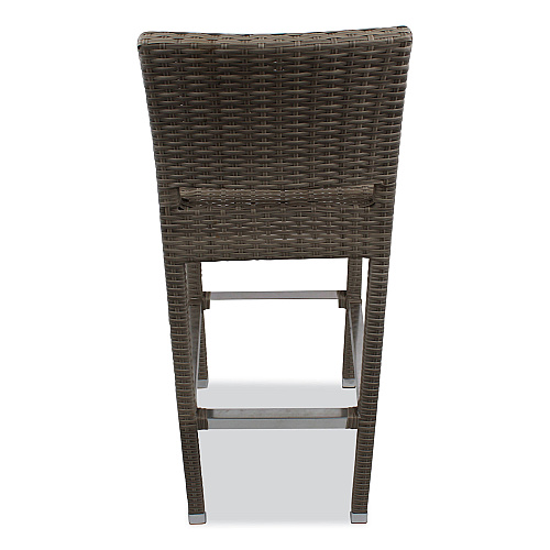 JMC Furniture Gama Series Barstools, Supports Up to 300 lb, 31.25" Seat Height, Ivory Seat, Ivory Back, Ivory Base (GAMBSIVY)