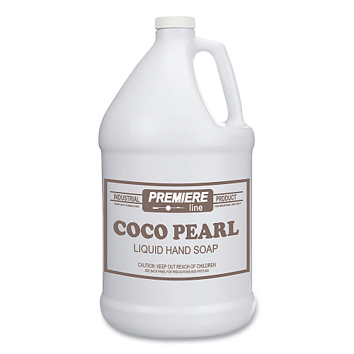 Kess Coco Pearl Liquid Hand Soap, Coconut Scent, 128 oz, 4/Carton