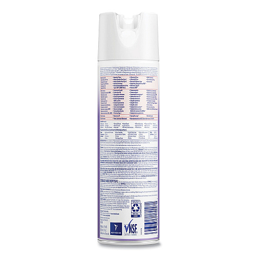 Lysol Disinfectant Spray, Lavender, 19 oz Aerosol Spray (89097EA)