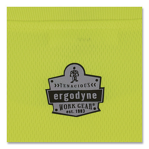 ergodyne GloWear 8091 Non-Certified Hi-Vis Long Sleeve Shirt, Small, Lime (21582)
