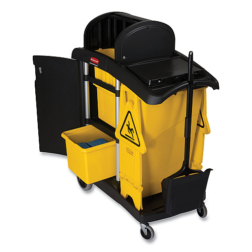 Organizing Bin, 30-Quart, Yellow, 2/Carton