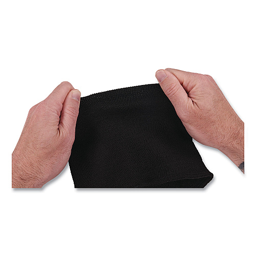 ergodyne N-Ferno 6810 Half Style Stretch Cap, One Size Fits Most, Black (16810)