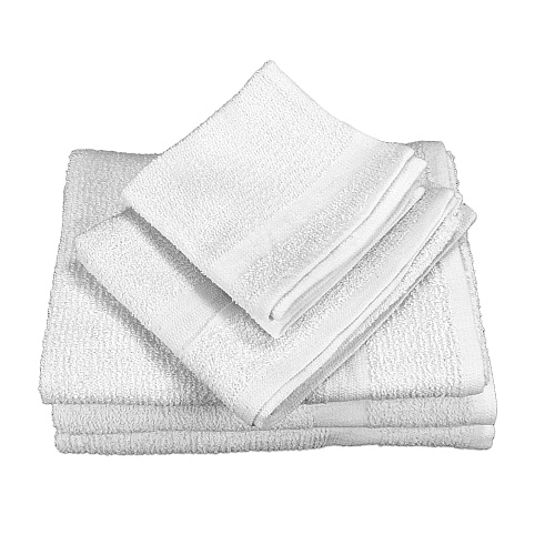 Basic Arctic Washcloth 12x12 White 1 Lb/dz - Pack Of 12 (P-BASIC-1212-1)