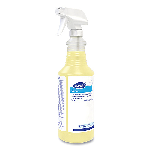 Diversey Crew Tile and Grout Rejuvenator, 32 oz Spray Bottle, 12/Carton (101104392)