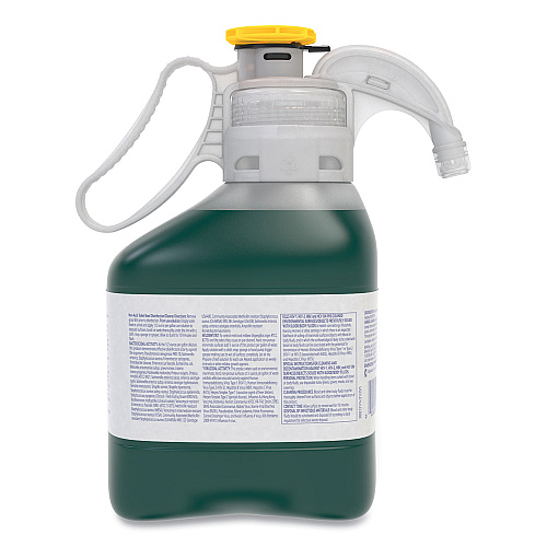 Diversey Crew Restroom Floor and Surface SC Non-Acid Disinfectant Cleaner, Fresh Scent, 1.4 L SmartDose, 2/Carton (101105993)