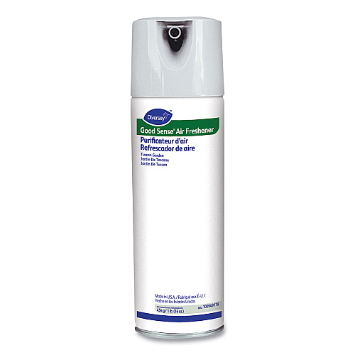 Diversey Good Sense Air Freshener, Tuscan Garden, 16 oz Aerosol Spray, 6/Carton (100949179)