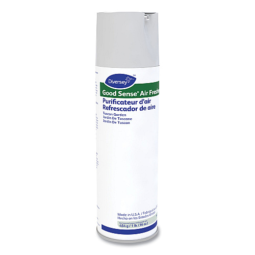 Diversey Good Sense Air Freshener, Tuscan Garden, 16 oz Aerosol Spray, 6/Carton (100949179)