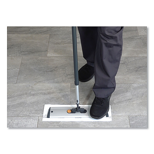 Diversey EasyMop Single-Use Microfiber Mop, 16 x 5.3, 10/Carton (D1232213)