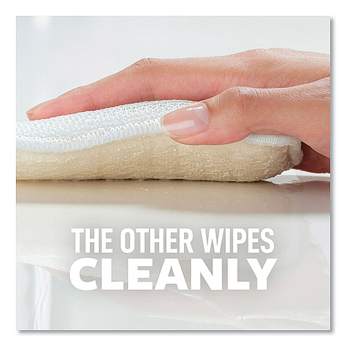 Scotch-Brite Greener Clean Dual Action Scrub and Wipe, 2.8 x 4.7, 0.7" Thick, White, 2/Pack (927732SW)