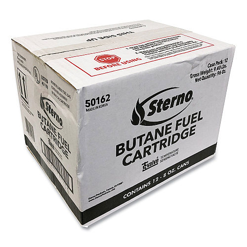 Sterno Butane Fuel Cartridge, 8 oz (50162)