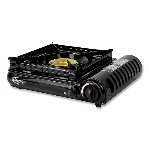 Sterno Butane Stoves, 15,000 BTU, Piezoelectric Ignition, 13 x 11 x 3.75 (50182)