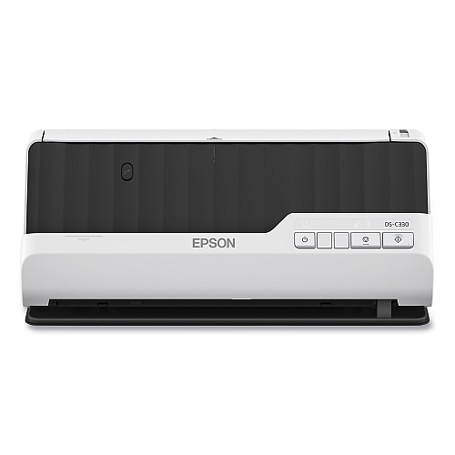 Epson DS-C330 Color Compact Desktop Document Scanner, 660 dpi Optical Resolution, 20-Sheet Auto Document Feeder (B11B272201)