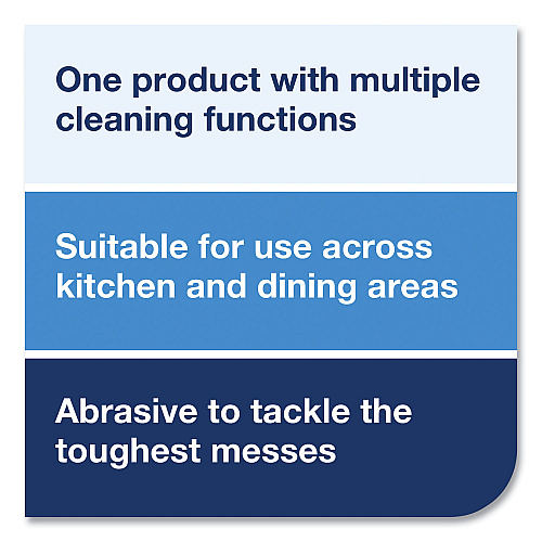 Tork&reg; 2-in-1 Scour and Cleaning Towel, 1-Ply, 1/4 Fold, 120 Towels (192815)