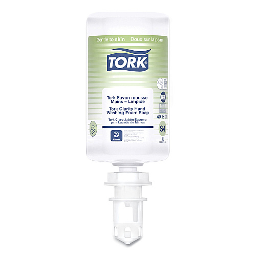 Tork Clarity Hand Soap Refill, Unscented, 1 L, 6/Carton (401800)