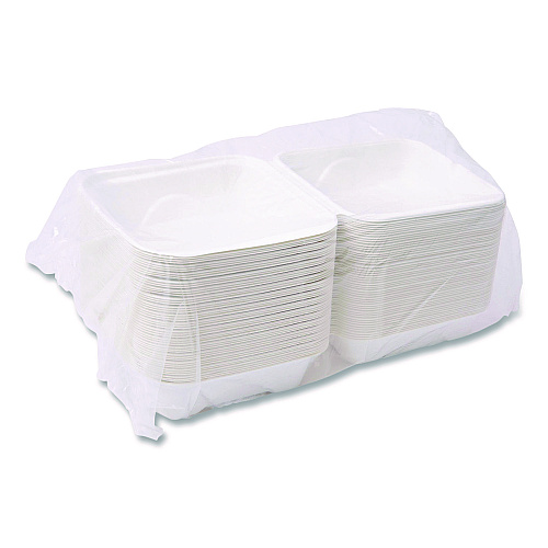 Eco-Products GreenStripe Cold Cup Flat Lids, Fits 9 oz to 24 oz Cups, Clear, 100/Pack, 10 Packs/Carton (EPFLCC)