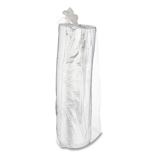 Eco-Products EcoLid 25% Recycled Content Hot Cup Lid, White, Fits 8 oz Hot Cups, 100/Pack, 10 Packs/Carton (EPHL8WR)