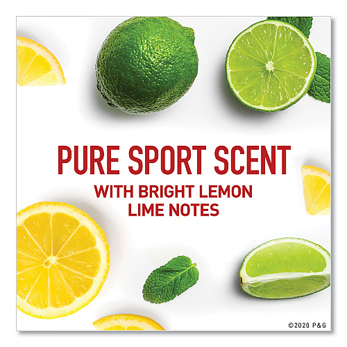 Old Spice High Endurance Anti-Perspirant and Deodorant, Pure Sport, 2.25 oz Stick, 12/Carton (03950)