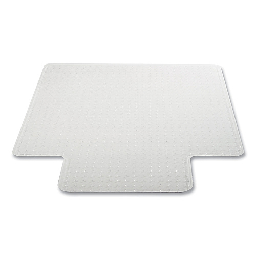 Deflecto DuraMat Moderate Use Chair Mat for Low Pile Carpeting, Lipped, 36 x 48, Clear, 50/Pallet (CM13113B50)