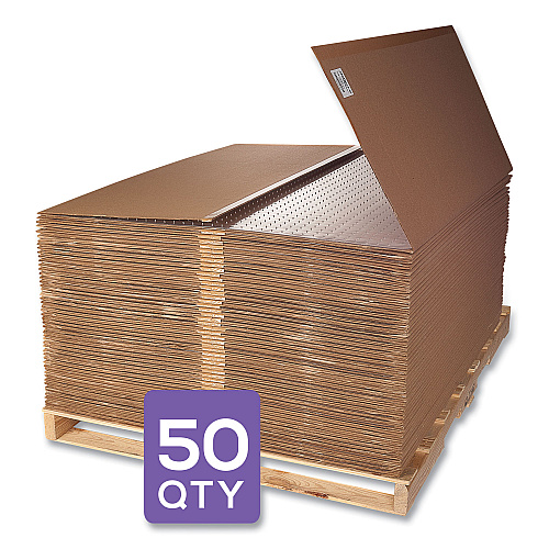 Deflecto DuraMat Moderate Use Chair Mat for Low Pile Carpeting, Rectangular, 46 x 60, Clear, 50/Pallet (CM13443FB50)