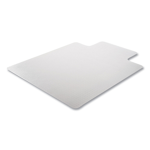 Deflecto DuraMat Moderate Use Chair Mat for Low Pile Carpeting, Lipped, 36 x 48, Clear, 25/Pallet (CM13113B25)