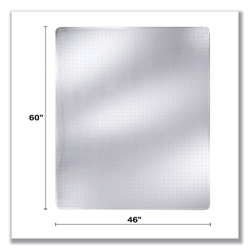 Deflecto ExecuMat Carpet Chair Mat, Rectangular, 46 x 60, Clear (CM17443FCOM)