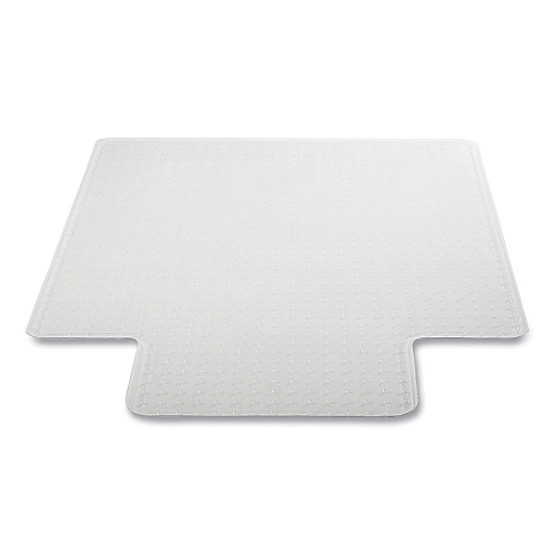 Deflecto DuraMat Moderate Use Chair Mat for Low Pile Carpeting, Lipped, 36 x 48, Clear, 25/Pallet (CM13113B25)