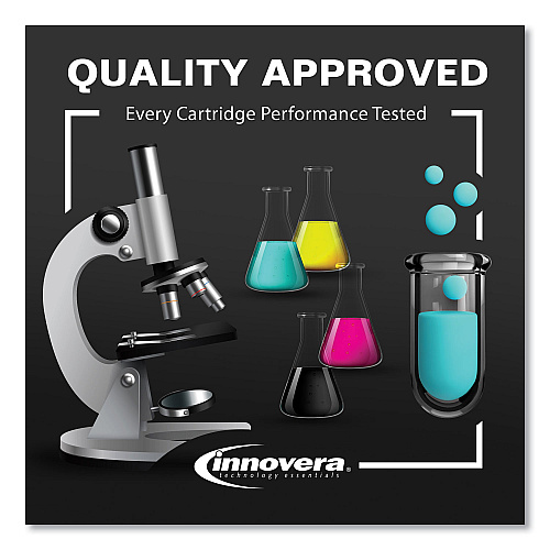 Innovera Remanufactured Black High-Yield Toner, Replacement For 58X (IVRCF258X2), 10,000 Page-Yield