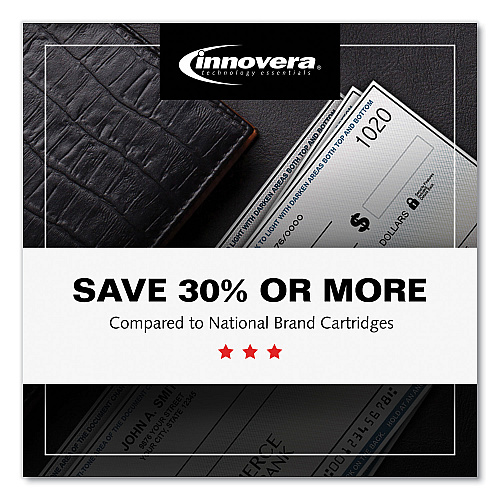 Innovera Remanufactured Black MICR Toner, Replacement For 58A (CF258A(M)), 3,000 Page-Yield (IVRCF258AM)