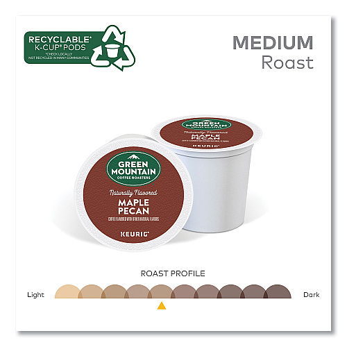 Keurig K-Cup Pods, Maple Pecan, 24/Box (7674)