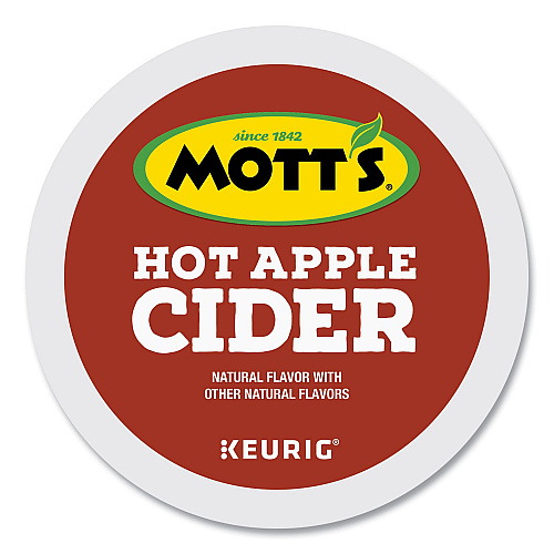 Mott's Hot Apple Cider K-Cup Pods, 1 oz K-Cup Pod, 24/Box (8604)