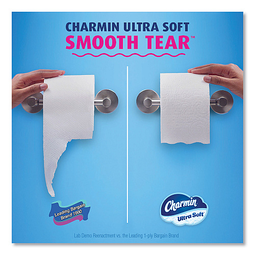 Charmin&reg; Ultra Soft Standard Toilet Paper, 2-Ply, 224 Sheets, 48 Rolls (08813)