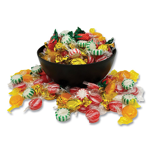 Office Snax Individually Wrapped Candy Assortments, Assorted Flavors, 5 lb Box (00616)