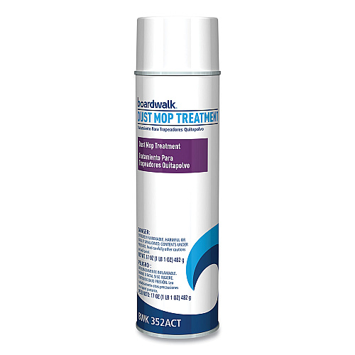 Boardwalk&reg; Dust Mop Treatment, 20 oz Aerosol, 12 Cans (BWK352ACT)